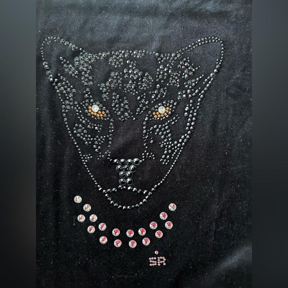 Sonya Rykiel Vintage Tiger Velvet Top - Picture 15 of 17